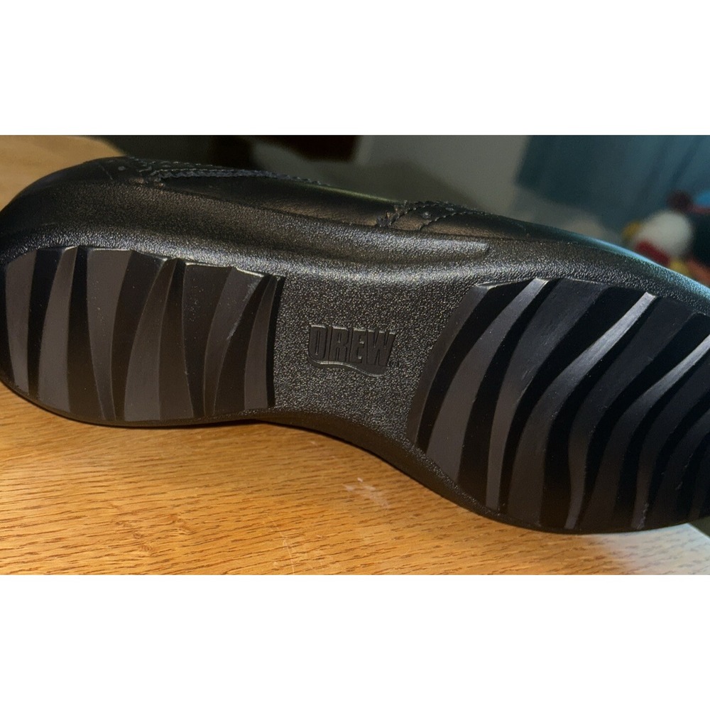 Drew Men's 10M Rome Oxford Shoes Black Leather Lace‎ Up Wingtip NWOB - Picture 7 of 7